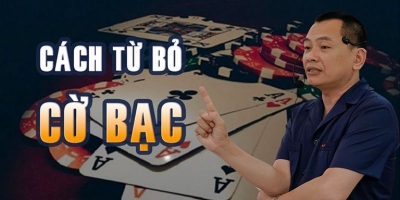 Cai nghiện cờ bạc ngay bằng top cách từ bỏ cờ bạc online